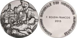 World Coins - France, Medal, Association Nationale des Industries Agro-alimentaires, 2015