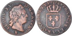World Coins - Coin, France, Louis XV, Sol à la vieille tête, 1772, Troyes,