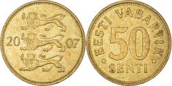 World Coins - Coin, Estonia, 50 Senti, 2007