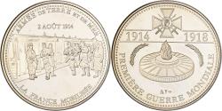 World Coins - France, Medal, Première Guerre Mondiale, La France Mobilisée, Copper-nickel