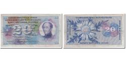 World Coins - Banknote, Switzerland, 20 Franken, 1969, 1969-01-15, KM:46q, VF(20-25)