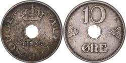 World Coins - Coin, Norway, 10 Öre, 1938