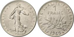 World Coins - France, Franc, Semeuse, 1960, Paris, Nickel, , KM:925.1