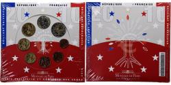 World Coins - France, 1 Cent to 2 Euro, BU, 2010, Monnaie de Paris,