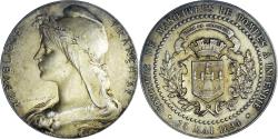 World Coins - France, Medal, Concours, Pompes à Incendie, Ville de Charenton, 1894, Roty