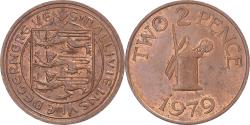 World Coins - Coin, Guernsey, 2 Pence, 1979