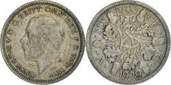 World Coins - Coin, Great Britain, George V, 6 Pence, 1929, , Silver, KM:832