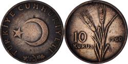 World Coins - Turkey, 10 Kurus, 1960
