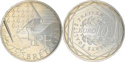 World Coins - France, 10 Euro, Bretagne, 2010, Paris, , Silver, KM:1648