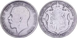 World Coins - Great Britain, George V, Half crown, 1921, British Royal Mint, Silver,