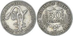 World Coins - Coin, West African States, 50 Francs, 1997