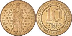World Coins - Coin, France, Hugues Capet, 10 Francs, 1987, , Nickel-Bronze, KM:961d