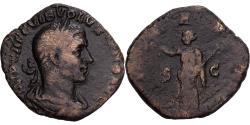 Ancient Coins - Roman Empire, Volusian, Sestertius, 252, Rome, Bronze,
