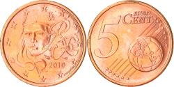 World Coins - France, 5 Euro Cent, 2010, Paris, , Copper Plated Steel, Gadoury:3.