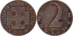 World Coins - Coin, Austria, 2 Groschen, 1926