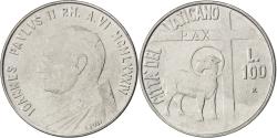 World Coins - Coin, VATICAN CITY, John Paul II, 100 Lire, 1984, , Stainless Steel