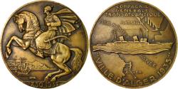 World Coins - France, Medal, Compagnie Générale Transatlantique, Ville d'Alger, 1935