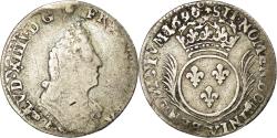 World Coins - Coin, France, Louis XIV, 1/12 ECU, 10 Sols, 1696, Lille, ,Gadoury:Inédit