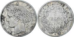 World Coins - Coin, France, Cérès, 1 Franc, 1872, Paris, , Silver, KM:822.1