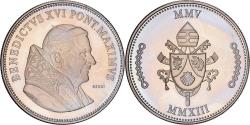 World Coins - Vatican, Medal, Le Pape Benoit XVI, Copper-nickel,