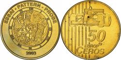 World Coins - Switzerland, 50 Euro Cent, Fantasy euro patterns, Essai-Trial, Proof, 2003