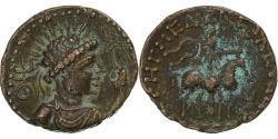 Ancient Coins - Kushan Empire, Vima Takto, Tetradrachm, 55-105, Billon,