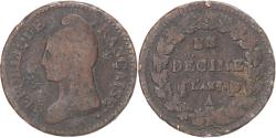 World Coins - Coin, France, Dupré, Decime, AN 7, Paris, , Copper, Gadoury:187