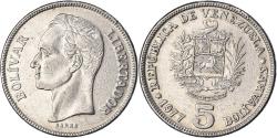 World Coins - Coin, Venezuela, 5 Bolivares, 1977, , Nickel, KM:53.1
