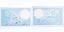 World Coins - France, 10 Francs, 10 F 1916-1942 ''Minerve'', 1939, KM #84, 1939-09-07,...