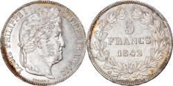 World Coins - Coin, France, Louis-Philippe, 5 Francs, 1842, Rouen, , Silver