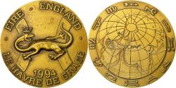 World Coins - France, Medal, Le Havre de Grâce, Eire-England, Salamandre, 1994, Pichard