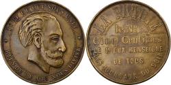 World Coins - France, Medal, Charles Maurras, La Patrie, Les Journaux du Soir, Brass, De Saint