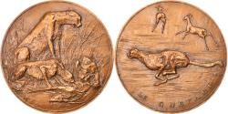 World Coins - France, Medal, Animaux, Le Guépard, Fauna, 1982, Boyer, , Bronze
