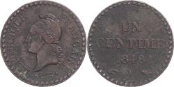 World Coins - Coin, France, Dupré, Centime, 1848, Paris, , Bronze, KM:754