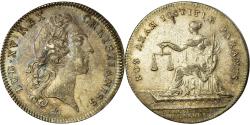 World Coins - France, Token, Louis XV, Procureurs de la Cour, History, , Silver