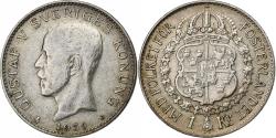 World Coins - Sweden, Gustaf V, Krona, 1939, Silver, , KM:786.2