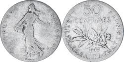 World Coins - Coin, France, Semeuse, 50 Centimes, 1899, Paris, , Silver, KM:854