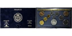 World Coins - France, Coffret 1 c. à 100 frs., 1982, MDP, série FDC,
