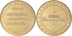 World Coins - France, Token, Touristic token, Paris - Vedettes du Pont Neuf n°6, 2009, MDP