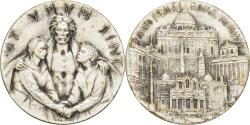 World Coins - Vatican, Medal, Jubilé de Rome, 1975, Manfrini, , Silvered bronze