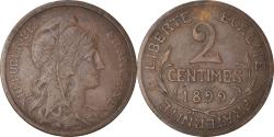 World Coins - Coin, France, Dupuis, 2 Centimes, 1899, Paris, , Bronze, KM:841