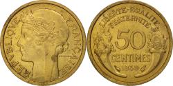 World Coins - Coin, France, Morlon, 50 Centimes, 1939, Paris, , Aluminum-Bronze