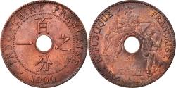 World Coins - Coin, FRENCH INDO-CHINA, Cent, 1900, Paris, , Bronze, KM:8, Lecompte:55