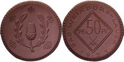 World Coins - Weimar Republic, Municipality of Weixdorf, 50 Pfennig, 1921, , Porcelain
