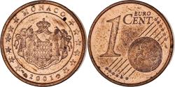 World Coins - Monaco, Rainier III, Euro Cent, 2001, Paris, , Copper Plated Steel