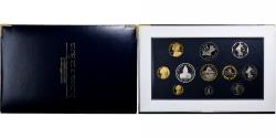 World Coins - France, Coffret 1 c. à 100 frs., 1996, MDP, Proof,