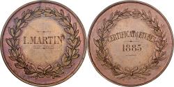 World Coins - France, Token, Certificat d'Études, 1885, Bronze,