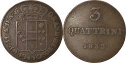 World Coins - Coin, ITALIAN STATES, TUSCANY, Leopold II, 3 Quattrini, 1833, , Copper