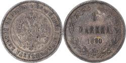 World Coins - Coin, Finland, Alexander III, Markka, 1890, Helsinki, , Silver, KM:3.2