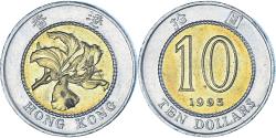 World Coins - Coin, Hong Kong, 10 Cents, 1995